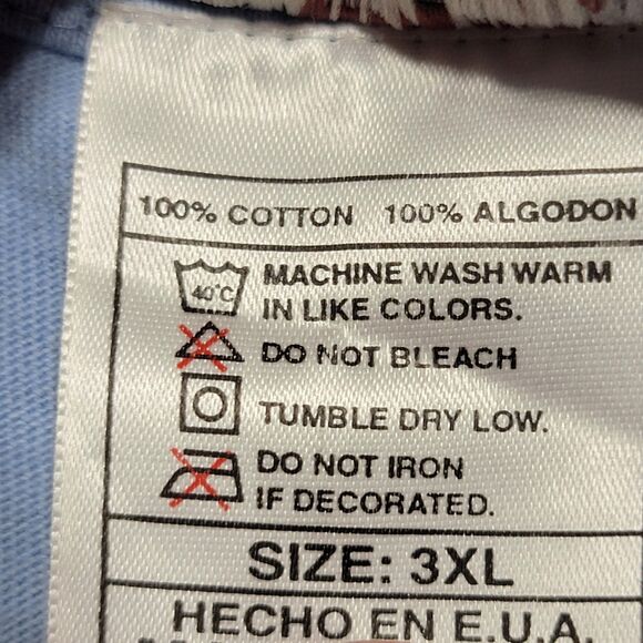 RARE VINTAGE Phat Farm LS Lt. Blue Tee 50 Cent "Get Rich" - Size 3XL - Picture 6 of 6